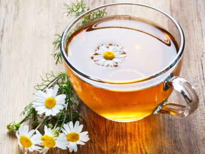 Chamomile Tea With Flowers