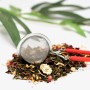 Red Handled Snap Tea Ball