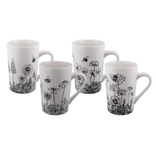 Buzzing Garden Mug Set